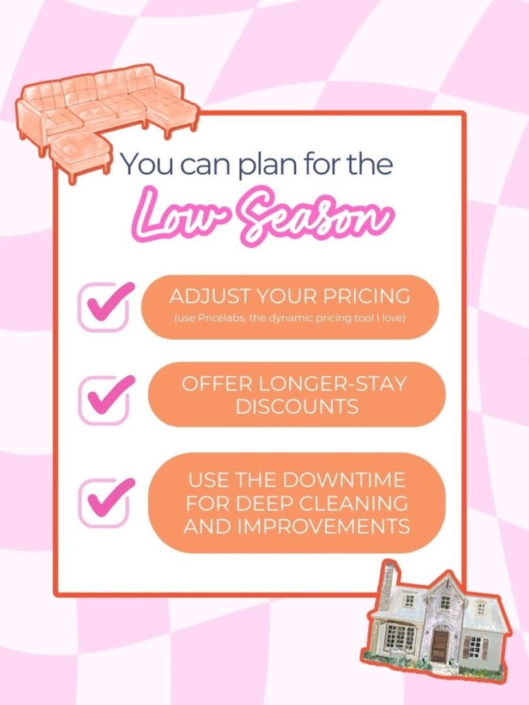Low season planning tips.